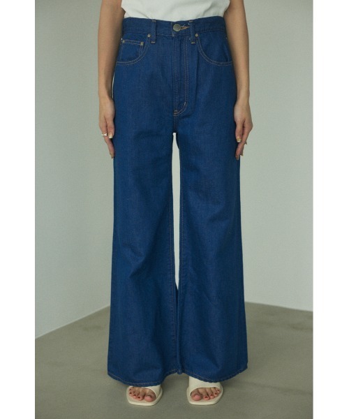 「BLACK BY MOUSSY」 デニムパンツ 1 ブルー レディース_画像9