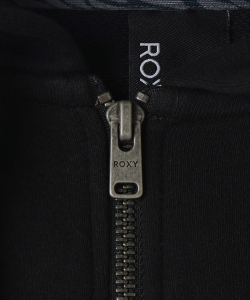 「ROXY」 ジップアップパーカー MEDIUM ベージュ レディース_画像4
