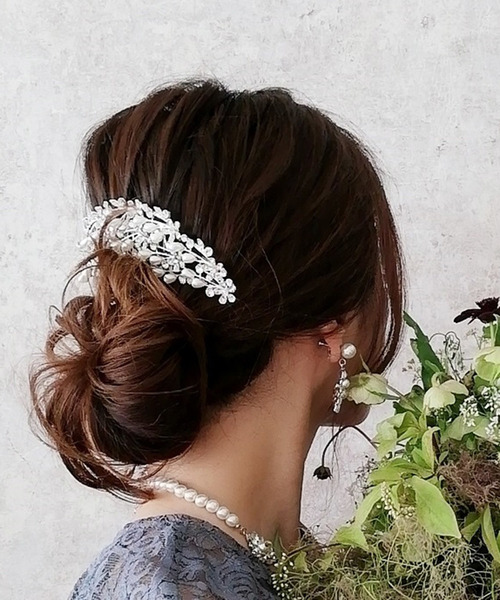 ヘアクリップ Cupid Heart 結婚式におすすめヘアーアクセ マニフィークコーム Zozotown Paypayモール店 通販 Paypayモール