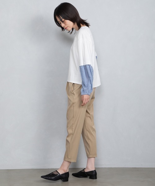 MARECHAL TERRE ウエストギャザーパンツ MARECHAL TERRE パンツ ウエストギャザーパンツ レディース