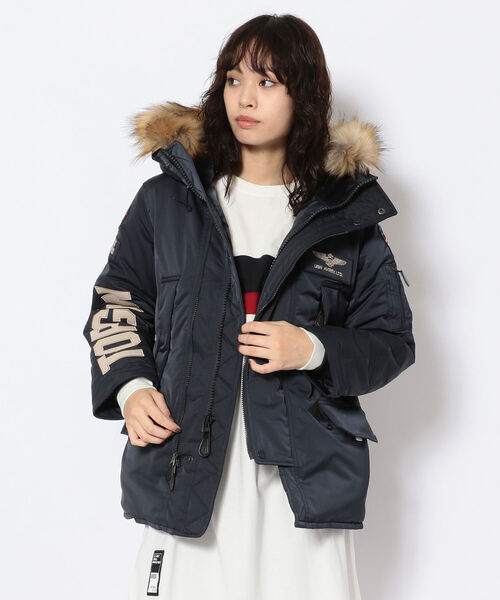 ジャケット ミリタリージャケット カスタム N-3B トップガン/CUSTOM N-3B TOP GUN/Women's03