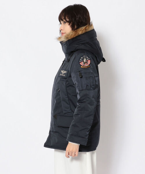 ジャケット ミリタリージャケット カスタム N-3B トップガン/CUSTOM N-3B TOP GUN/Women's05