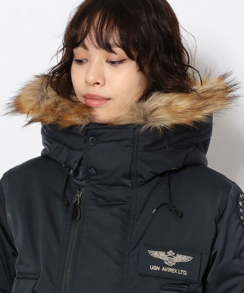 ジャケット ミリタリージャケット カスタム N-3B トップガン/CUSTOM N-3B TOP GUN/Women's07