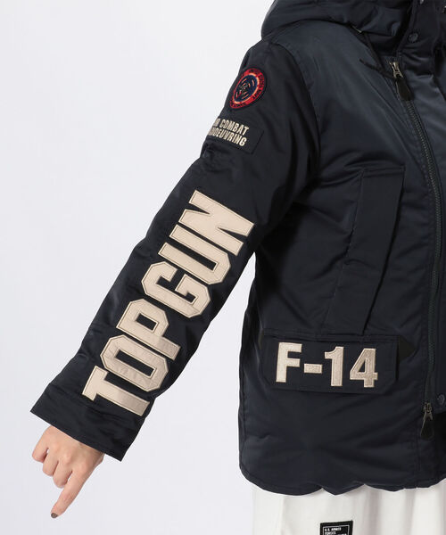 ジャケット ミリタリージャケット カスタム N-3B トップガン/CUSTOM N-3B TOP GUN/Women's09
