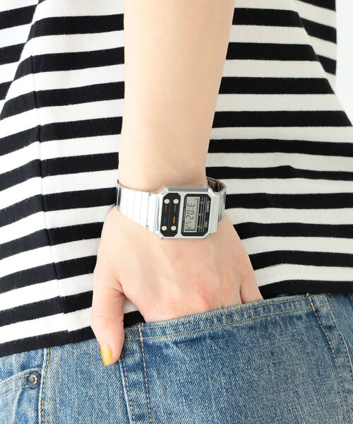 BEAMS BOY（ビームス ボーイ） レディース CASIO / A100 SILVER 
