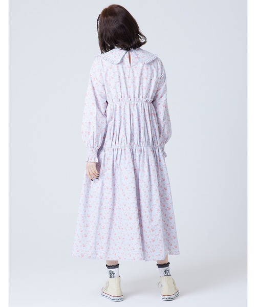 little sunny bite/ワンピース セール】▽little sunny bite▽satin sailor dress（ワンピース