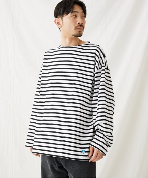 n*p様 未着用 オーシバル バスクシャツ コットンロードワイドTシャツ 黒 ORCIVAL（オーシバル） tシャツ 「ORCIVAL / オーシバル(オーチバル