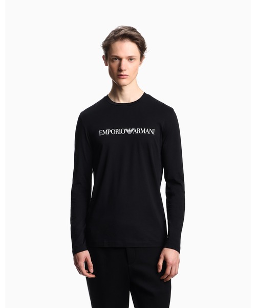 tシャツ 「エンポリオ アルマーニ」Tシャツ スーピマジャージー ロゴパッチポケット レディース EMPORIO ARMANI tシャツ 「エンポリオ アルマーニ」Tシャツ