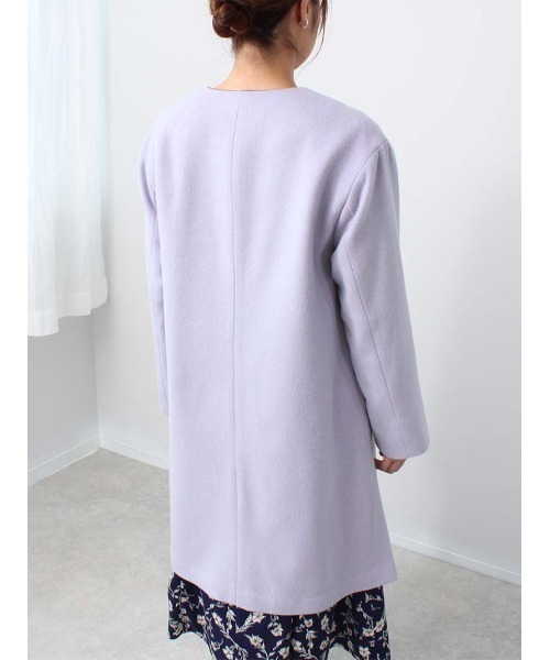 【新品タグ付き】fleur by mint breeze ビッグカラーコート fleur by mint breeze コート アウター 「M〜5L 大きいサイズ