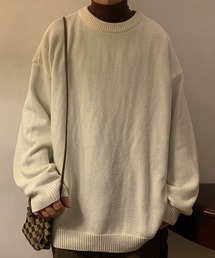 MGV セーター ニット オーバーサイズプルオーバーニット メンズ