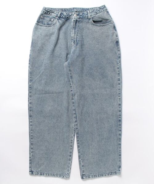 【新品 定価49,500円】LIVINGSTONEリビングストーン バギーデニム THISIS ジーンズ 12oz デニム バギーパンツ メンズ レディース