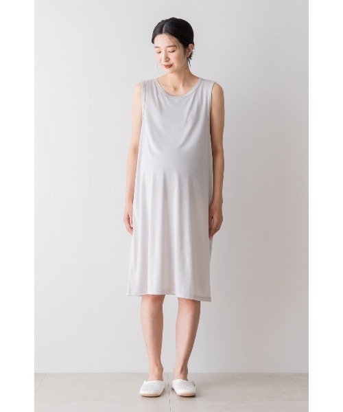 マタニティ Ｍｏｒｅｄｄｅ　授乳がらくちん　カットソーペチワンピース | フェリシモMama | 03