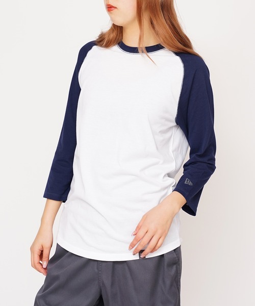 NEW ERA（ニューエラ） tシャツ Raglan Tee ラグランTシャツ 七分丈