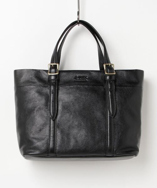 AVIREX 牛革レザートートバッグ 黒 BULTO ブルト AVIREX（アヴィレックス） トートバッグ BULTO TOTE BAG ／ブルト