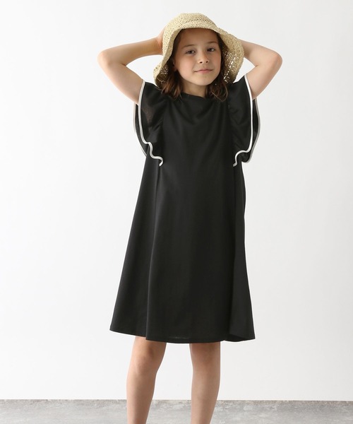 joieve sherbet onepiece ブラック ジャイロ JAYRO 小花柄ワンピース （ブラック ） -ファッション