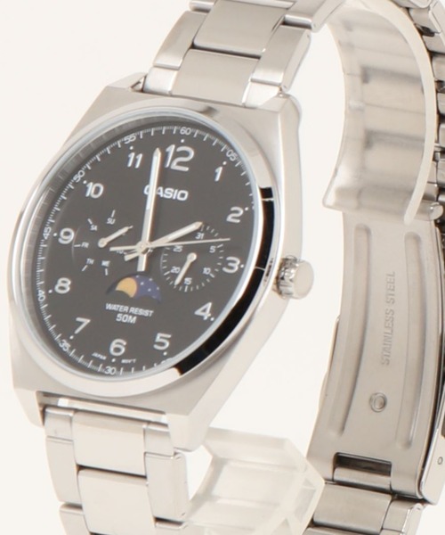 カシオ　ムーンフェイズ CASIO 腕時計 カシオ / アナログ ムーンフェイズ クォーツ