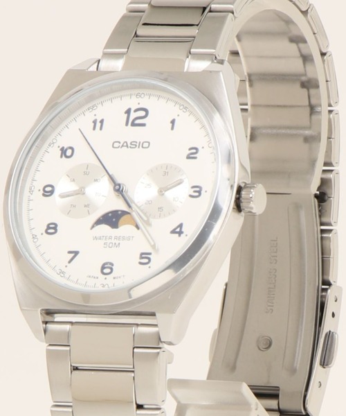 カシオ　ムーンフェイズ CASIO】ムーンフェイズのカジュアルウォッチ！ - チックタックなんば