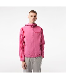 シ*ー様 【未使用】LACOSTE フルジップ ウィンドブレーカー パーカー ( LACOSTE パーカー リサイクルナイロンウィンドブレイカー メンズ