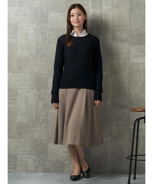 Perfect Suit FActory ニット セーター イタリー糸 ミニケーブル