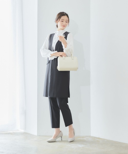 RIRIYANO セットアップ 「RIRIYANO すらり最旬3点セットジレ