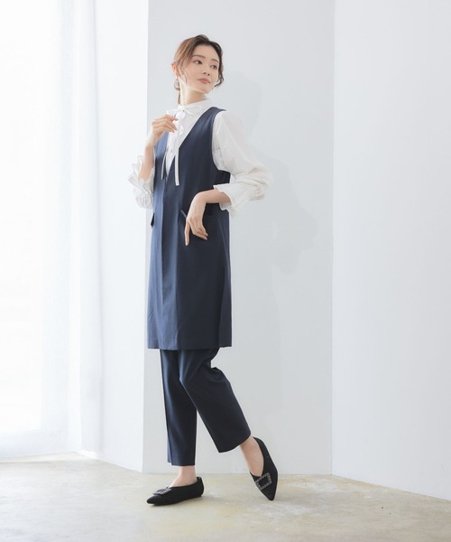 RIRIYANO セットアップ 「RIRIYANO すらり最旬3点セットジレ