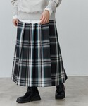 スカート アソートチェックプリーツスカートの詳細画像1