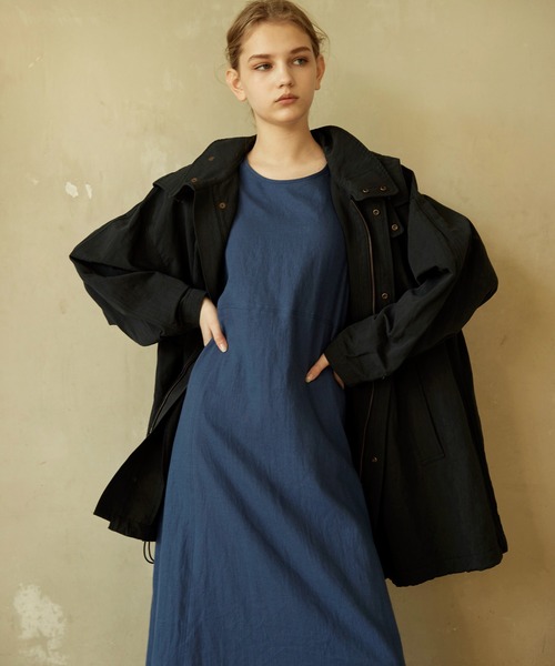 RNA-N ワンピース D1638 コットンリネンブロークンツイルOP  