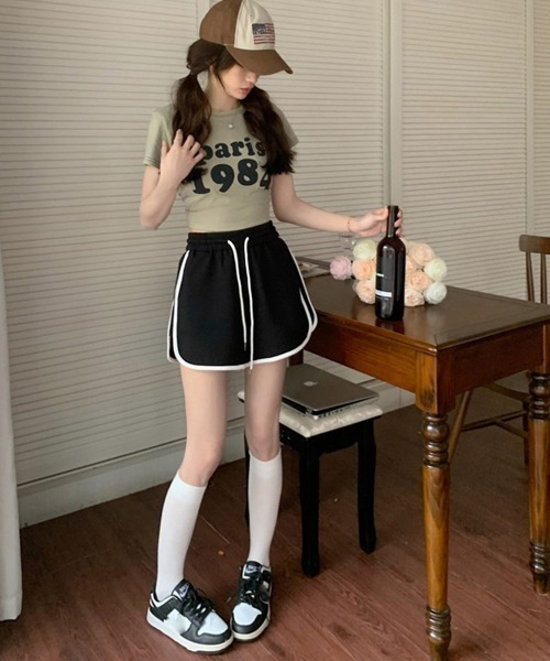 miniministore スウェットパンツ ジャージ 韓国ショートパンツ