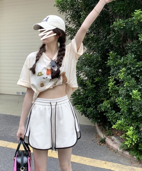 miniministore スウェットパンツ ジャージ 韓国ショートパンツ