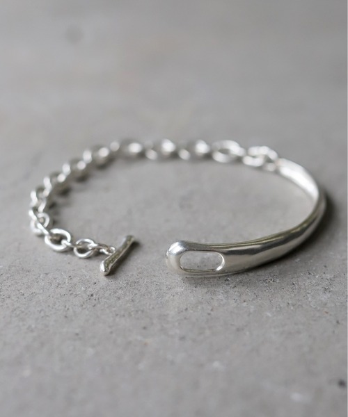 TEN. 【新品未使用品】カフチェーンブレスレットSilver925 Mサイズ SILVER925 カフチェーンブレスレット（ブレスレット）｜TEN