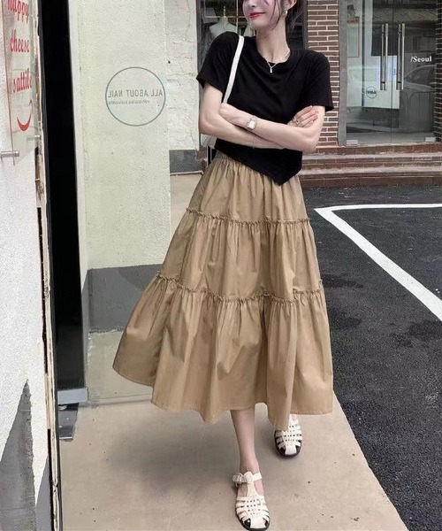 BLANC FICELLE スカート 切替 スカート : ZOZOTOWN Yahoo!店 - 通販