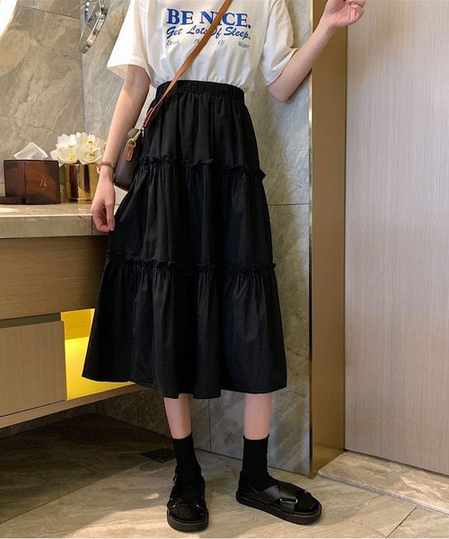 BLANC FICELLE スカート 切替 スカート : ZOZOTOWN Yahoo!店 - 通販