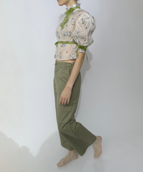 YUHAN WANG ユハンワン ブラウス 花柄 EDIT. FOR LULU シャツ ブラウス 「YUHAN WANG/ユハン ワン