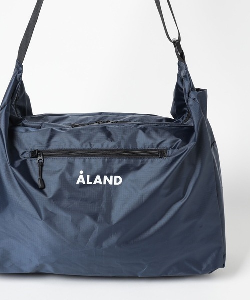 黒いナイロンショルダーバッグ ALAND ショルダーバッグ バッグ 「UNISEX」ALAND／ナイロン