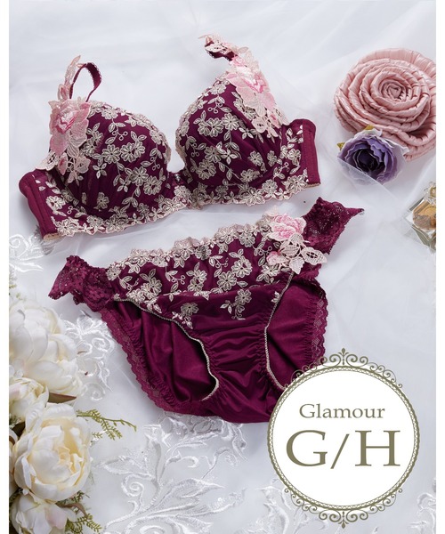Dolce Fiora（ドルチェ フィオラ） ブラジャー ショーツセット Gカップ
