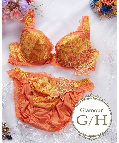 Dolce Fiora（ドルチェ フィオラ） ブラジャー ショーツセット Gカップ