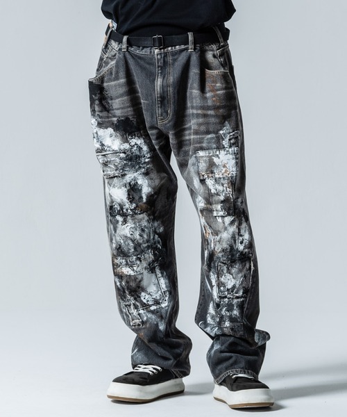 glamb グラム　日本製　サルエル　デニム　パッチワーク　アンプラグド 楽天市場】glamb グラム Unplugged Cargo Denim アンプラグドカーゴ