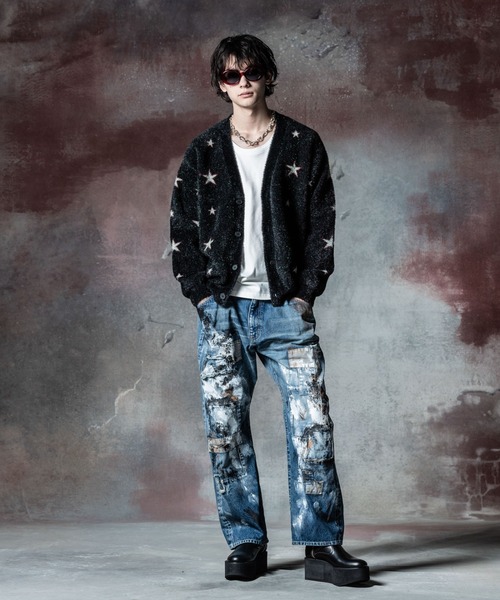 glamb UnpluggedDenim アンプラグドワイドデニム　ワイドパンツ glamb（グラム）の「Unplugged Wide Denim / アンプラグドワイド