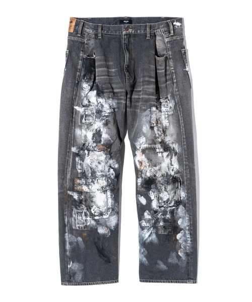 glamb Unplugged denim V アンプラグドデニム glamb ジーンズ Unplugged Atelier Wide Denim / アンプラグド