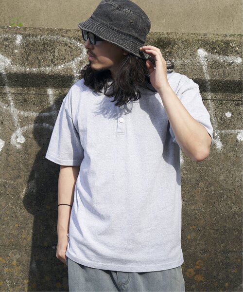 Goodwear（グッドウェア） ヘンリーネック tシャツ ヘンリーネックT