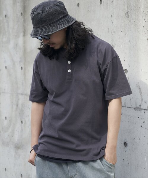 Goodwear（グッドウェア） ヘンリーネック tシャツ ヘンリーネックT