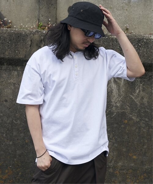 Goodwear（グッドウェア） ヘンリーネック tシャツ ヘンリーネックT