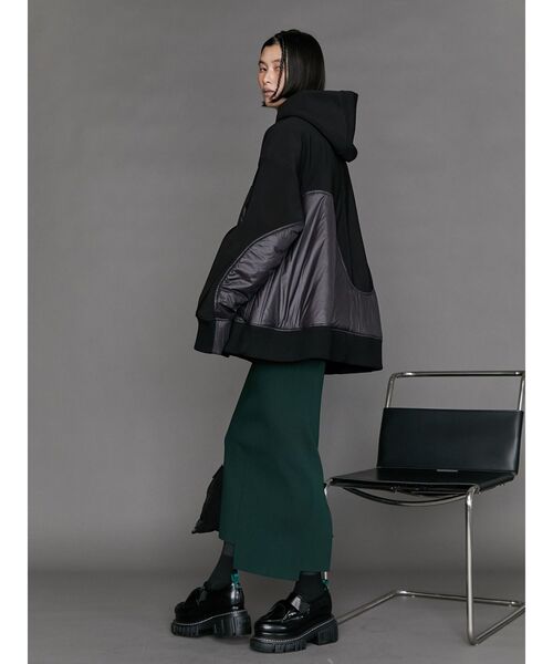 UN3D.（アンスリード） スカート RIB KT TIGHT SK / リブニットタイト