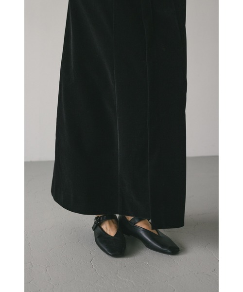 STYLEMIXER（スタイルミキサー） スカート ベロアジップストレート