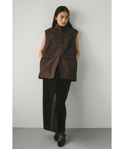 STYLEMIXER（スタイルミキサー） スカート ベロアジップストレート