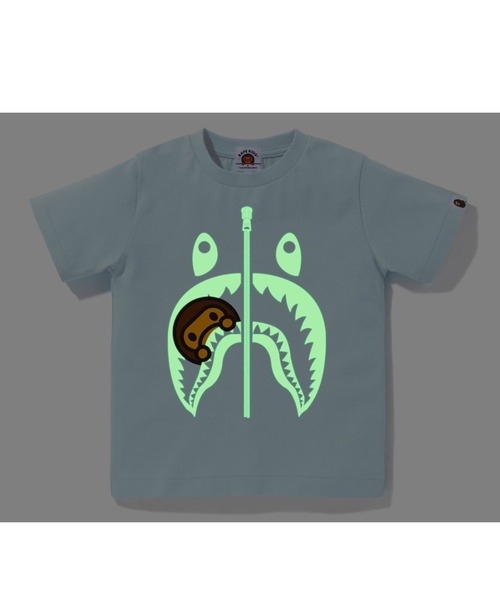 A BATHING APE（アベイシングエイプ） tシャツ GLOW IN THE DARK MILO