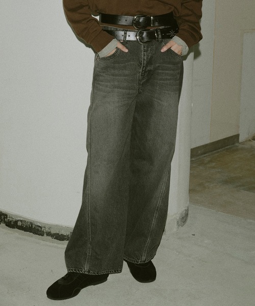 JieDa（ジエダ） ジーンズ USED 3D WORK DENIM (NEW WASH) メンズ