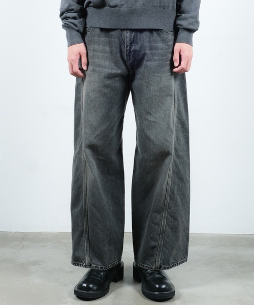 JieDa（ジエダ） ジーンズ USED 3D WORK DENIM (NEW WASH) メンズ