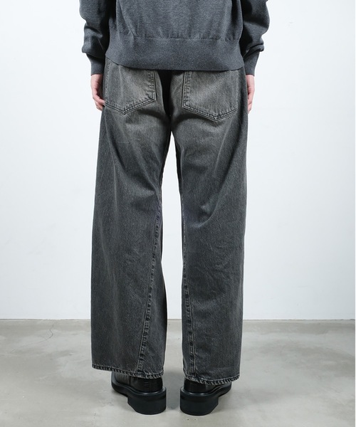 JieDa（ジエダ） ワイドパンツ ジーンズ USED 3D WORK DENIM (NEW WASH