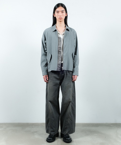 JieDa（ジエダ） ワイドパンツ ジーンズ USED 3D WORK DENIM (NEW WASH
